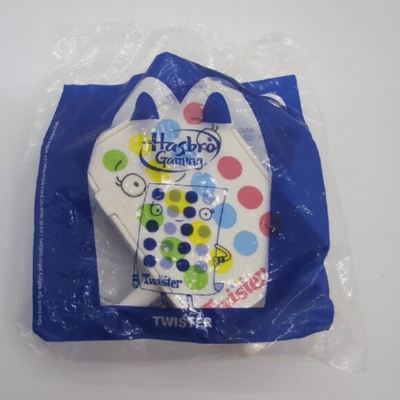 McDonald's Other - MCDONALD'S HAPPY MEAL TOY 2021 HASBRO GAMING TWISTER #7 New in Sealed Bag